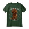 Cappello Natale Sussex Spaniel Ugly Christmas Maglietta - Regalo Divertente per Amanti dei Cani e del Natale
