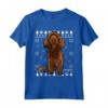 Cappello Natale Sussex Spaniel Ugly Christmas Maglietta - Regalo Divertente per Amanti dei Cani e del Natale