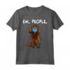 Cane Sussex Spaniel Con Maschera - Maglietta Divertente per Amanti dei Cani - Regalo per Proprietari di Sussex Spaniel