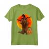 Sussex Spaniel Zucca di Halloween Maglietta - Regalo Divertente per Amanti dei Cani - Dog Halloween Sussex Spaniel Jack O Lantern Pumpkin