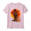 Sussex Spaniel Zucca di Halloween Maglietta - Regalo Divertente per Amanti dei Cani - Dog Halloween Sussex Spaniel Jack O Lantern Pumpkin