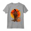 Sussex Spaniel Zucca di Halloween Maglietta - Regalo Divertente per Amanti dei Cani - Dog Halloween Sussex Spaniel Jack O Lantern Pumpkin