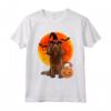 Sussex Spaniel Zucca di Halloween Maglietta - Regalo Divertente per Amanti dei Cani - Dog Halloween Sussex Spaniel Jack O Lantern Pumpkin