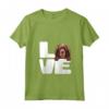 Donna Amo il mio amante dei cani Sussex Spaniel Maglietta con Collo a V - I Love My Dog Lover - Ideale per Regali per Amanti dei Cani