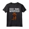 Sussex Spaniel Whisperer - Divertente Regalo per Amante dei Cani Maglietta - Ideale per Proprietari di Sussex Spaniel