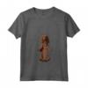 Donna Divertente Yoga Cane Sussex Spaniel Maglietta con Collo a V - Regalo per Amanti dei Cani - Namaste con il Mio Sussex Spaniel