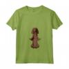 Donna Divertente Yoga Cane Sussex Spaniel Maglietta con Collo a V - Regalo per Amanti dei Cani - Namaste con il Mio Sussex Spaniel