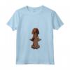 Donna Divertente Yoga Cane Sussex Spaniel Maglietta con Collo a V - Regalo per Amanti dei Cani - Namaste con il Mio Sussex Spaniel
