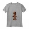 Donna Divertente Yoga Cane Sussex Spaniel Maglietta con Collo a V - Regalo per Amanti dei Cani - Namaste con il Mio Sussex Spaniel