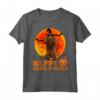 Divertente Sussex Spaniel Halloween Maglietta - Regalo Unico per Amanti dei Cani - Happy Howl-o-ween Design