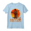 Divertente Sussex Spaniel Halloween Maglietta - Regalo Unico per Amanti dei Cani - Happy Howl-o-ween Design