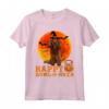 Divertente Sussex Spaniel Halloween Maglietta - Regalo Unico per Amanti dei Cani - Happy Howl-o-ween Design