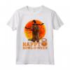 Divertente Sussex Spaniel Halloween Maglietta - Regalo Unico per Amanti dei Cani - Happy Howl-o-ween Design