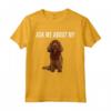 Chiedimi Del Mio Cane Sussex Spaniel Maglietta - Regalo Divertente per Amanti dei Cani - Funny Ask Me About My Sussex Spaniel
