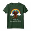 Arcobaleno Mágico Unicorno Sussex Spaniel Maglietta - Divertente Regalo per Amanti dei Cani e degli Unicorni