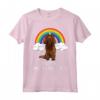 Arcobaleno Mágico Unicorno Sussex Spaniel Maglietta - Divertente Regalo per Amanti dei Cani e degli Unicorni