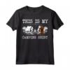 Campfire Sussex Spaniel Cane This Is My Camping Maglietta - Funny Dog Lover Gift for Camping Enthusiasts