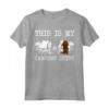 Campfire Sussex Spaniel Cane This Is My Camping Maglietta - Funny Dog Lover Gift for Camping Enthusiasts