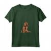 Donna Sussex Spaniel Maglietta con Collo a V - Design Illustrazione Leggera - Ideale per Amanti dei Cani