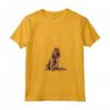 Donna Sussex Spaniel Maglietta con Collo a V - Design Illustrazione Leggera - Ideale per Amanti dei Cani
