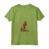 Donna Sussex Spaniel Maglietta con Collo a V - Design Illustrazione Leggera - Ideale per Amanti dei Cani