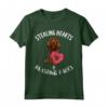 Rubare Cuori Sabbiatura Farts - Sussex Spaniel San Valentino Maglietta per Amanti dei Cani - Regalo Divertente per Proprietari di Cani