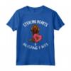 Rubare Cuori Sabbiatura Farts - Sussex Spaniel San Valentino Maglietta per Amanti dei Cani - Regalo Divertente per Proprietari di Cani