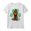 Sussex Spaniel San Patrizio Pata Shamrock Maglietta - Regalo Divertente per Amanti dei Cani a San Patrizio