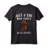 Solo Ragazza Che Ama Cani Sussex Spaniel Maglietta - Regalo Divertente per Amanti dei Cani - Indumento con Scritta