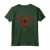 Maglietta Sussex Spaniel San Valentino - Design Fingerprint Love per Amanti dei Cani - Ideale Regalo di San Valentino