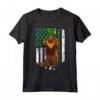 Americana Irlandese Giorno San Patrizio Sussex Spaniel Maglietta - Ideale per Amanti dei Cani e la Festa di San Patrizio