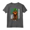 Americana Irlandese Giorno San Patrizio Sussex Spaniel Maglietta - Ideale per Amanti dei Cani e la Festa di San Patrizio