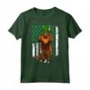 Americana Irlandese Giorno San Patrizio Sussex Spaniel Maglietta - Ideale per Amanti dei Cani e la Festa di San Patrizio
