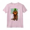 Americana Irlandese Giorno San Patrizio Sussex Spaniel Maglietta - Ideale per Amanti dei Cani e la Festa di San Patrizio