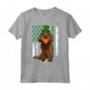 Americana Irlandese Giorno San Patrizio Sussex Spaniel Maglietta - Ideale per Amanti dei Cani e la Festa di San Patrizio