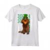 Americana Irlandese Giorno San Patrizio Sussex Spaniel Maglietta - Ideale per Amanti dei Cani e la Festa di San Patrizio