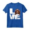Amo il mio Sussex Spaniel - Maglietta Amante dei Cani - Regalo Ideale per Amici e Familiari