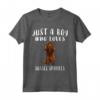 Solo Un Ragazzo Che Ama Cani Sussex Spaniel Maglietta - Regalo Divertente per Amanti dei Cani