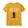 Solo Un Ragazzo Che Ama Cani Sussex Spaniel Maglietta - Regalo Divertente per Amanti dei Cani