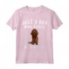 Solo Un Ragazzo Che Ama Cani Sussex Spaniel Maglietta - Regalo Divertente per Amanti dei Cani
