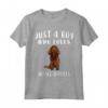 Solo Un Ragazzo Che Ama Cani Sussex Spaniel Maglietta - Regalo Divertente per Amanti dei Cani