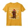 Merry Christmas - Ornamento Natalizio Sussex Spaniel Maglietta per Amanti dei Cani - Ideale come Regalo Natalizio