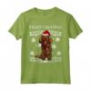 Merry Christmas - Ornamento Natalizio Sussex Spaniel Maglietta per Amanti dei Cani - Ideale come Regalo Natalizio