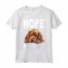 NOPE NOT OGGI Cane pigro Divertente Sussex Spaniel Dog Maglietta - Ideale per Regalo a Amanti dei Cani - Compleanno o Natale