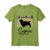 Life is Better with a Sussex Spaniel Rainbow Cane Donne Maglietta - Regalo Divertente per Amanti dei Cani Sussex Spaniel - Ideale per Natale, San Valentino o Compleanno