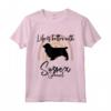 Life is Better with a Sussex Spaniel Rainbow Cane Donne Maglietta - Regalo Divertente per Amanti dei Cani Sussex Spaniel - Ideale per Natale, San Valentino o Compleanno