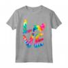 Sussex Spaniel Tie Dye Love Dog Mamma Papà Maglietta - Regalo per Cani Compleanni Natale - Leggera e Confortevole