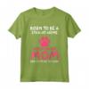 Born To Be A Sussex Spaniel Mamma - Divertente Maglietta a Tema Sussex Spaniel - Ideale per Amanti dei Cani