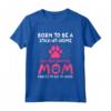 Born To Be A Sussex Spaniel Mamma - Divertente Maglietta a Tema Sussex Spaniel - Ideale per Amanti dei Cani
