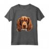 Cane di Razza Cucciolo che Sbircia - Sussex Spaniel Maglietta per Amanti del Sussex Spaniel - Ideale per Proprietari di Cani